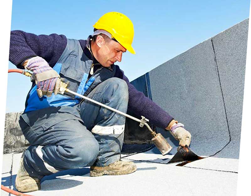 Flat roof waterproofing - PROCHIRA ROOF FACADE: Flat roof waterproofing, roofing terrace platform using bituminous membranes, flat roof: tarred bitumen membranes.. Craftsman roofer waterproofer... intervention in BELGIUM: Flemish, Walloon and Brussels regions....
